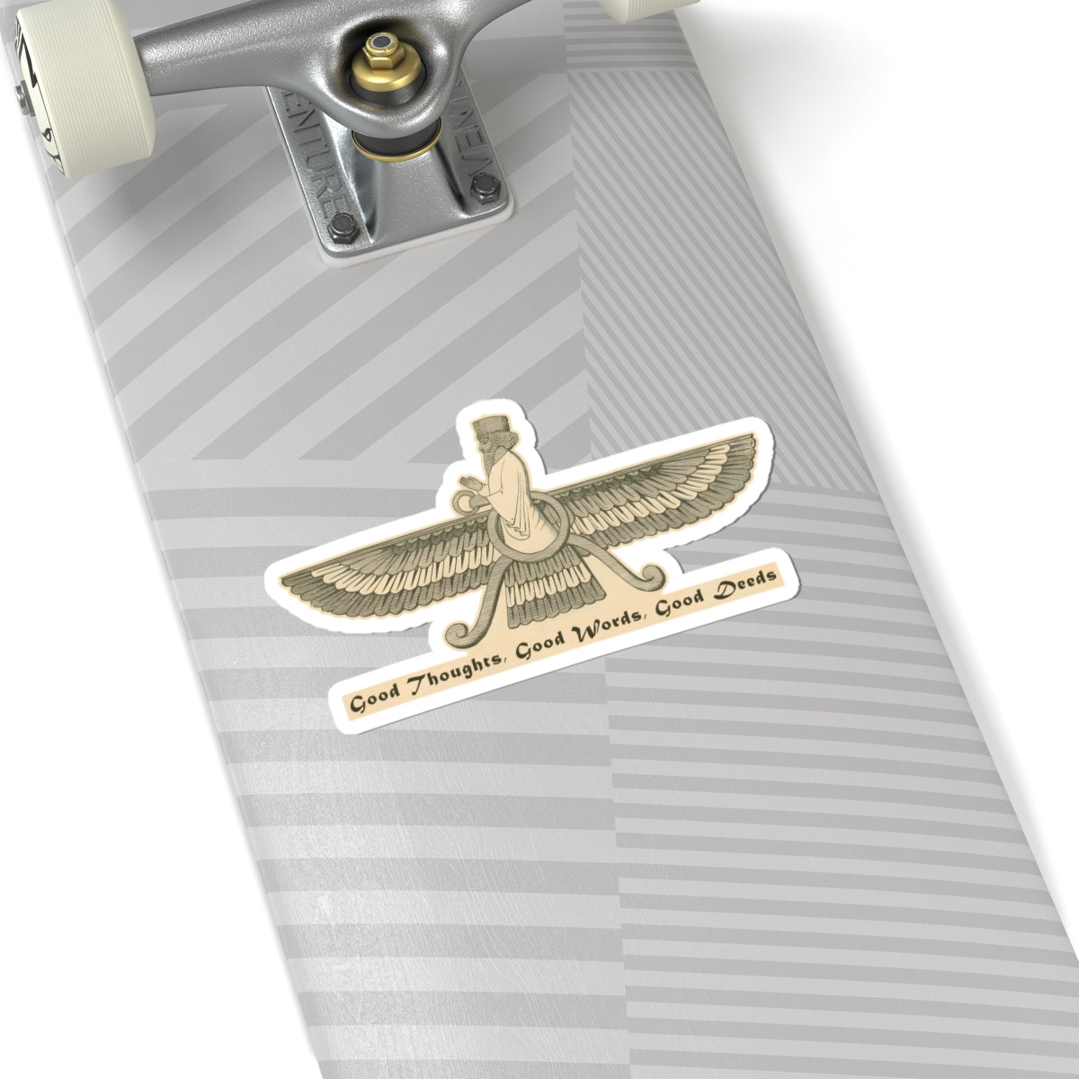 Zoroastrian Good Thoughts, Good Words, Good Deeds - Kiss-Cut Sticker