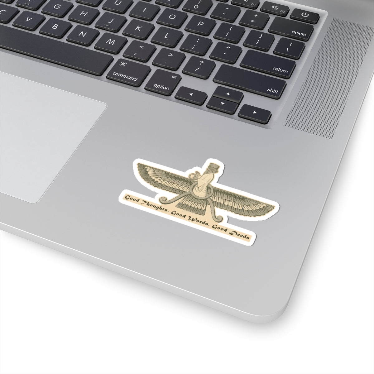 Zoroastrian Good Thoughts, Good Words, Good Deeds - Kiss-Cut Sticker