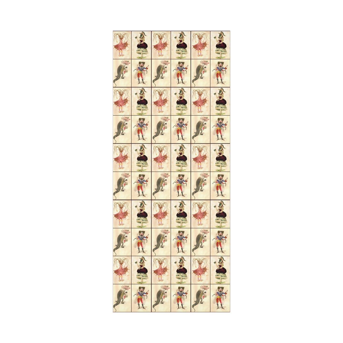 Vintage Mardi Gras Gift Wrap Papers