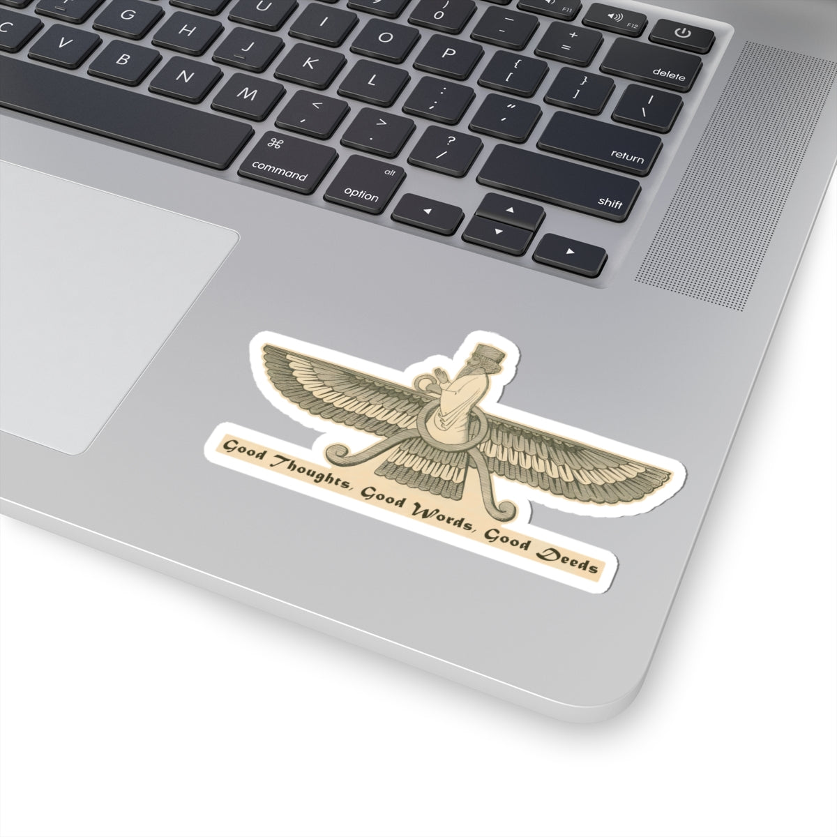 Zoroastrian Good Thoughts, Good Words, Good Deeds - Kiss-Cut Sticker