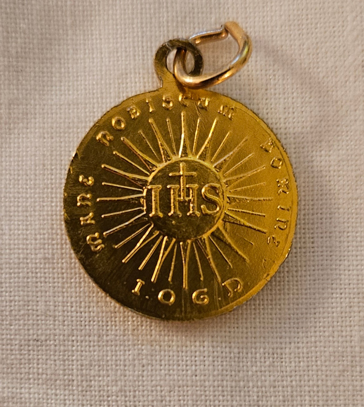 Catholic Holy Face Jesus Pendant - Benedictine Order