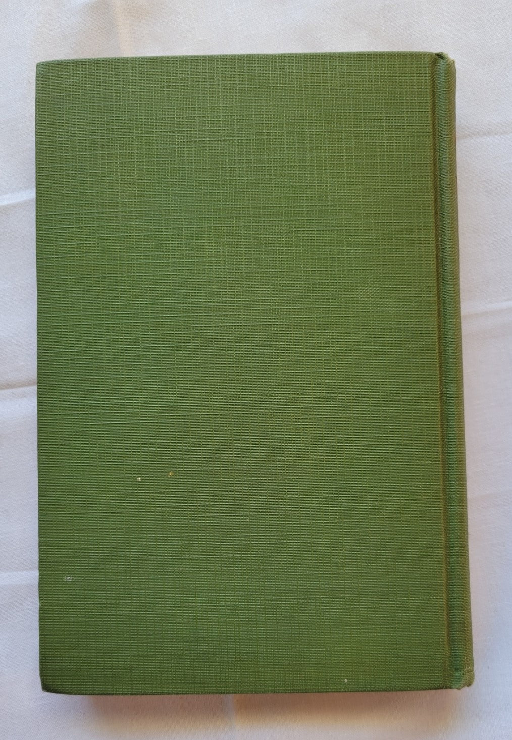 Antique book for sale "The Christ on Indian Road" by E. Stanley Jones, published by Abingdon Press, 1926. Back cover.