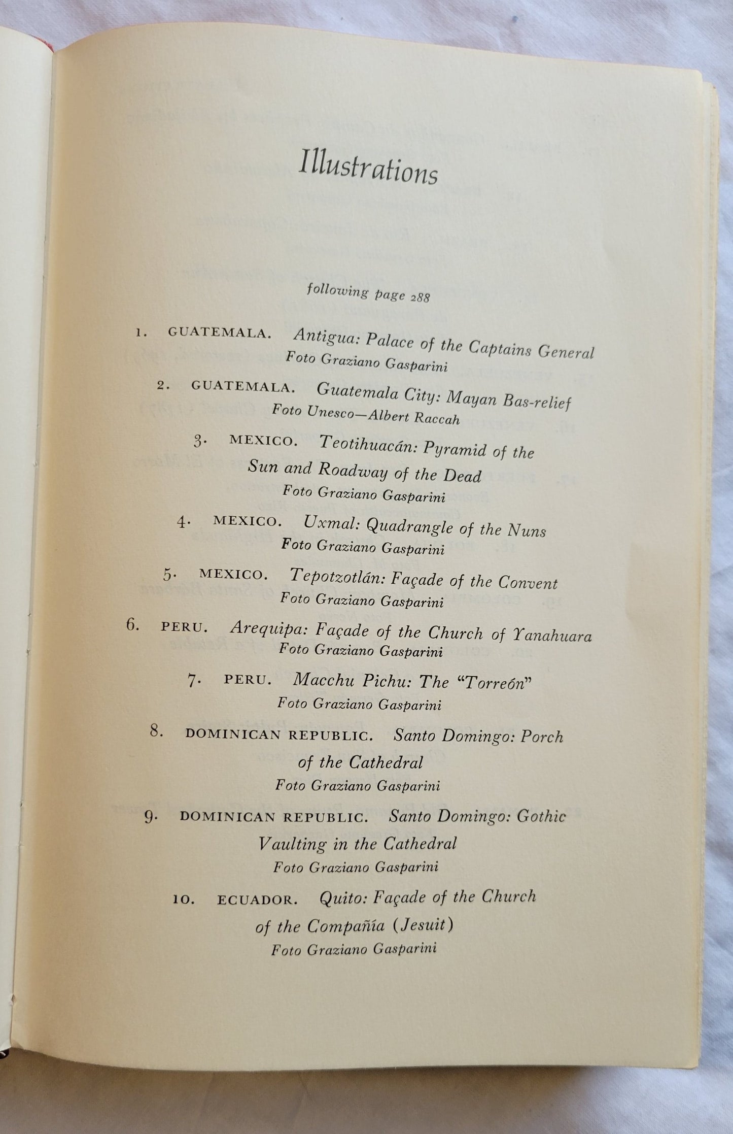Vintage book for sale, “Latin America: A Cultural History, First American Edition” by German Arciniegas, published by Alfred A. Knopf, Inc., copyright 1966. View of illustrations.