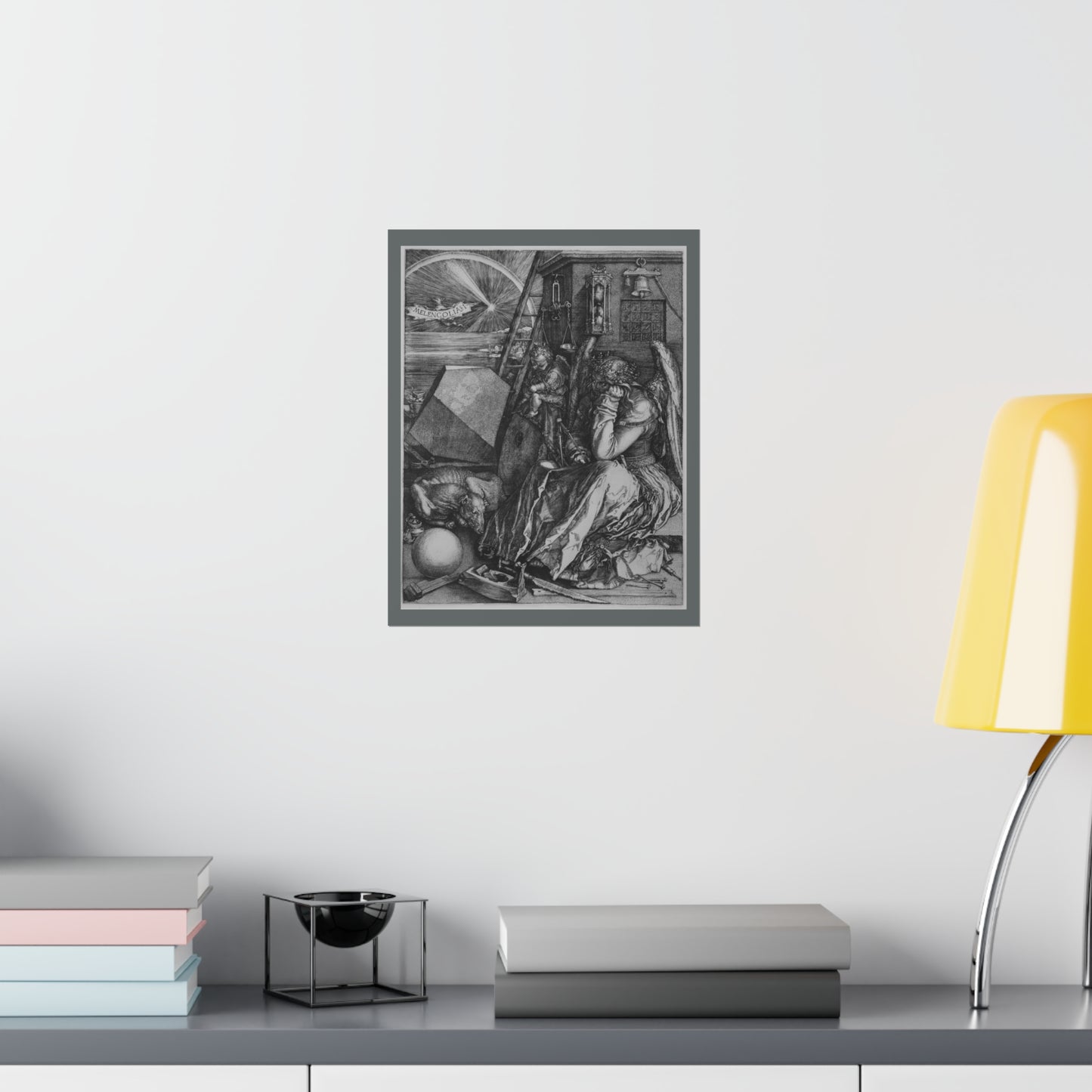 Albrecht Durer's Melancholia Vintage Poster Wall Art