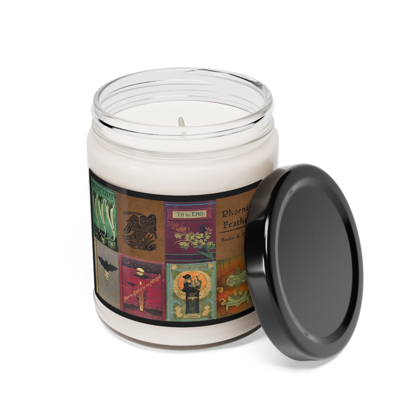 Vintage Book Covers Scented Soy Candle, 9oz