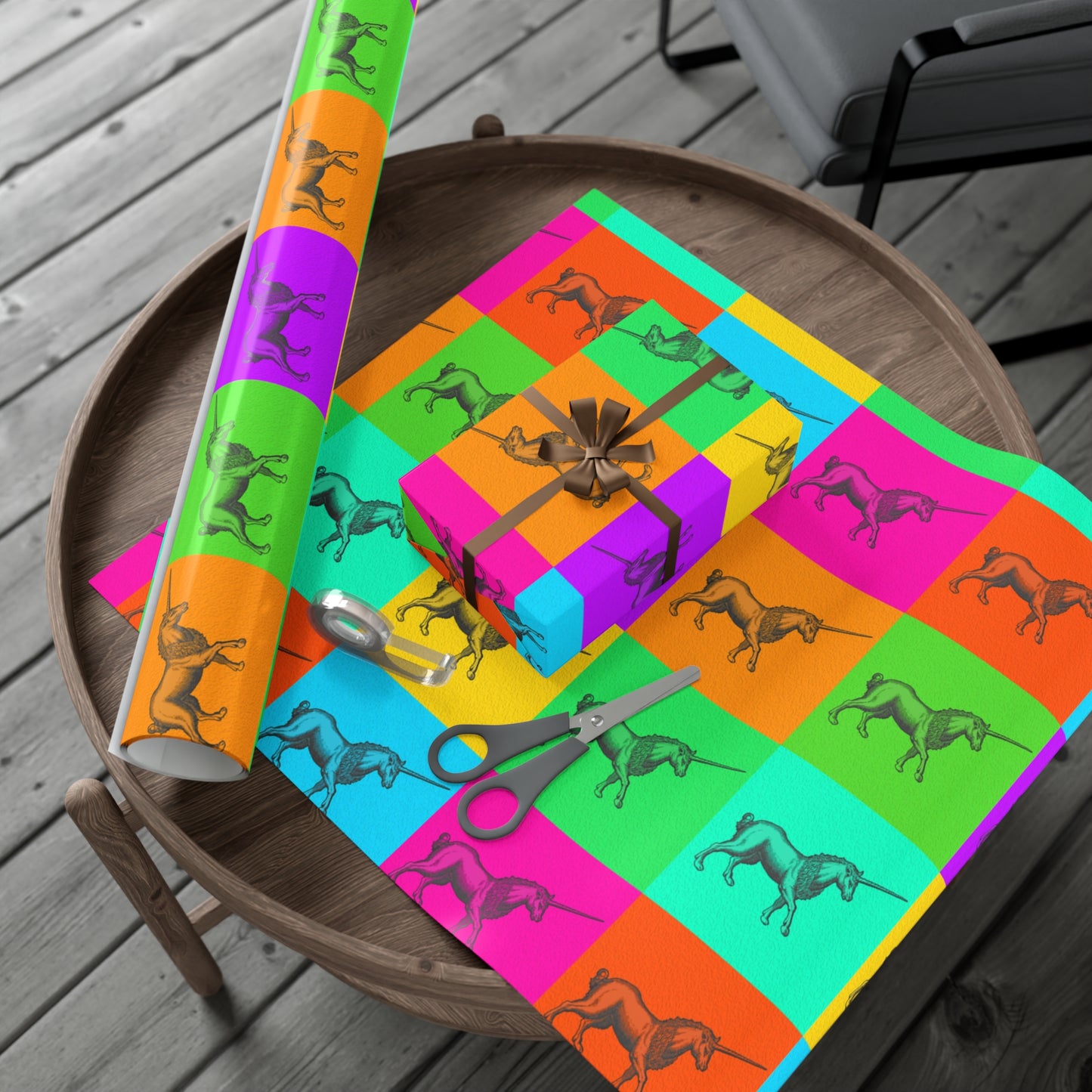 Unicorns - Warhol Style! Gift Wrap Papers