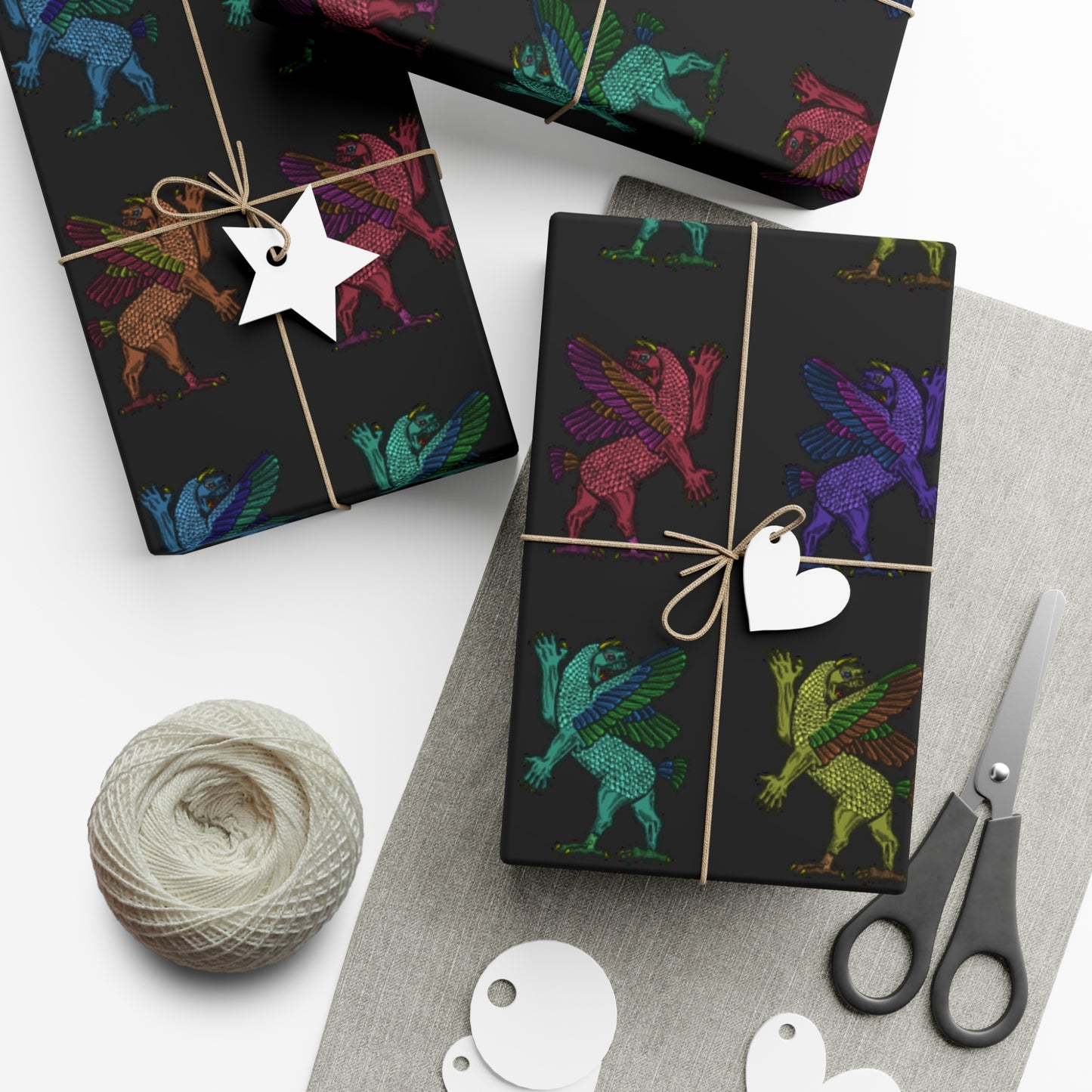 Tiamat Gift Wrap Papers