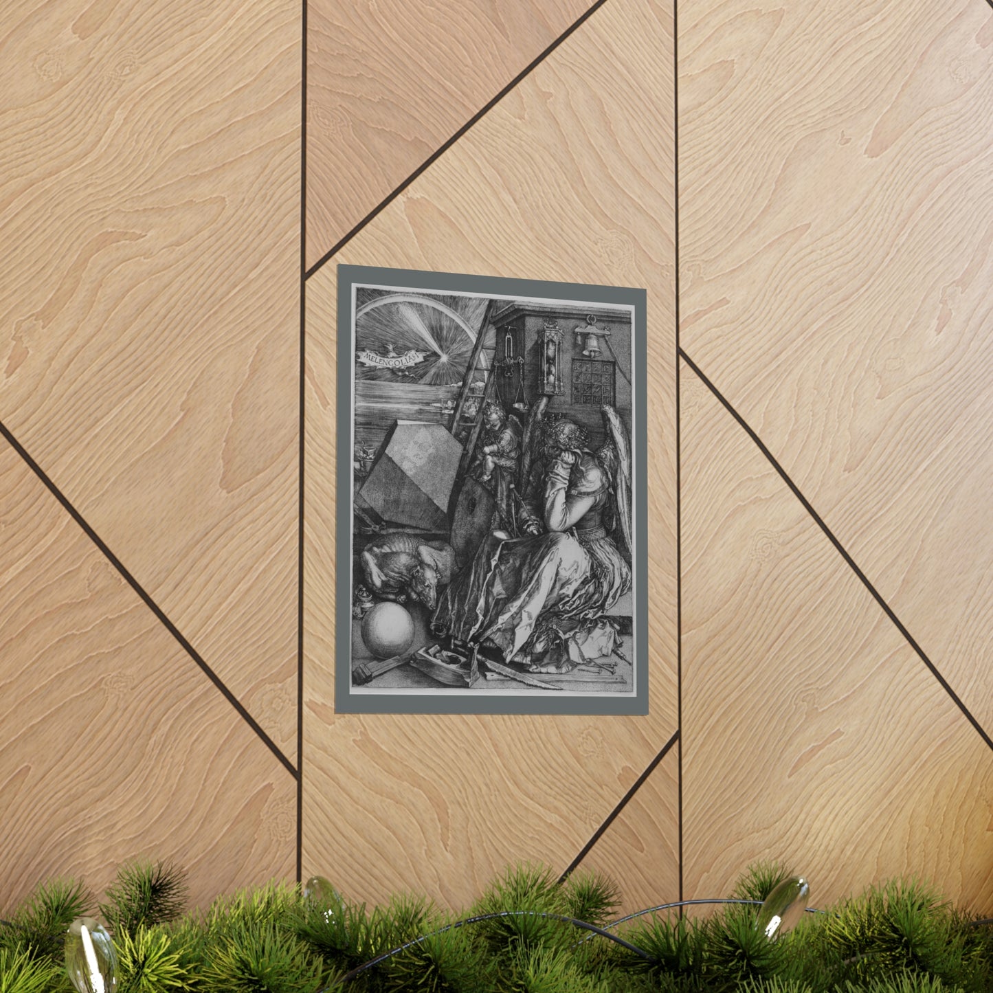 Albrecht Durer's Melancholia Vintage Poster Wall Art