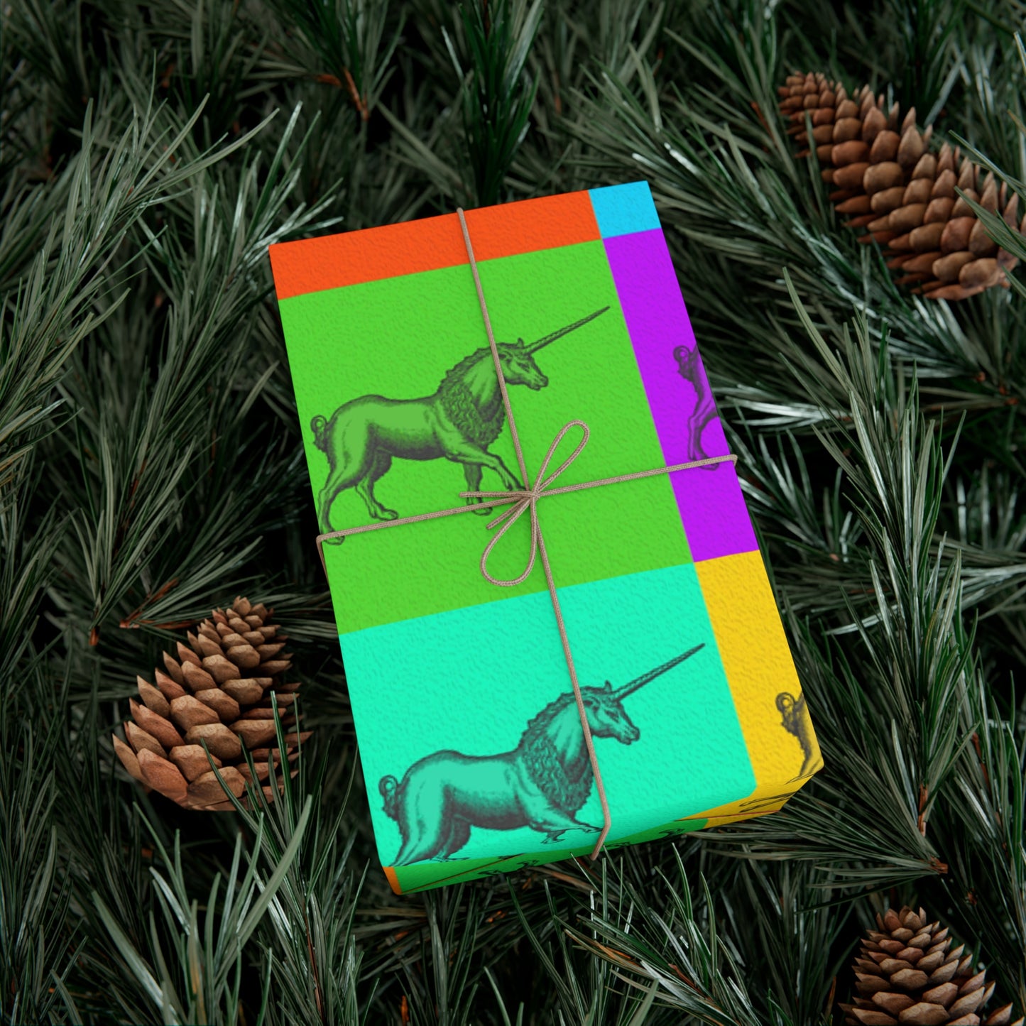 Unicorns - Warhol Style! Gift Wrap Papers