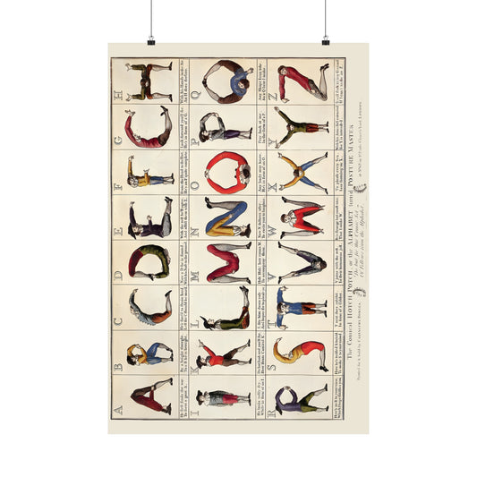 Vintage Jester Alphabet