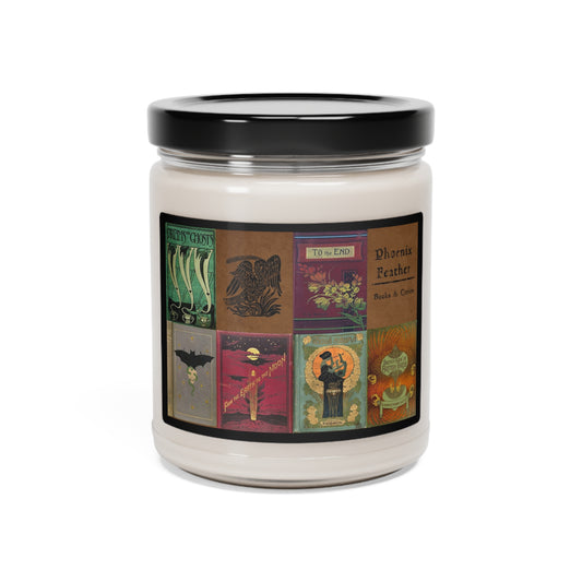 Vintage Book Covers Scented Soy Candle, 9oz