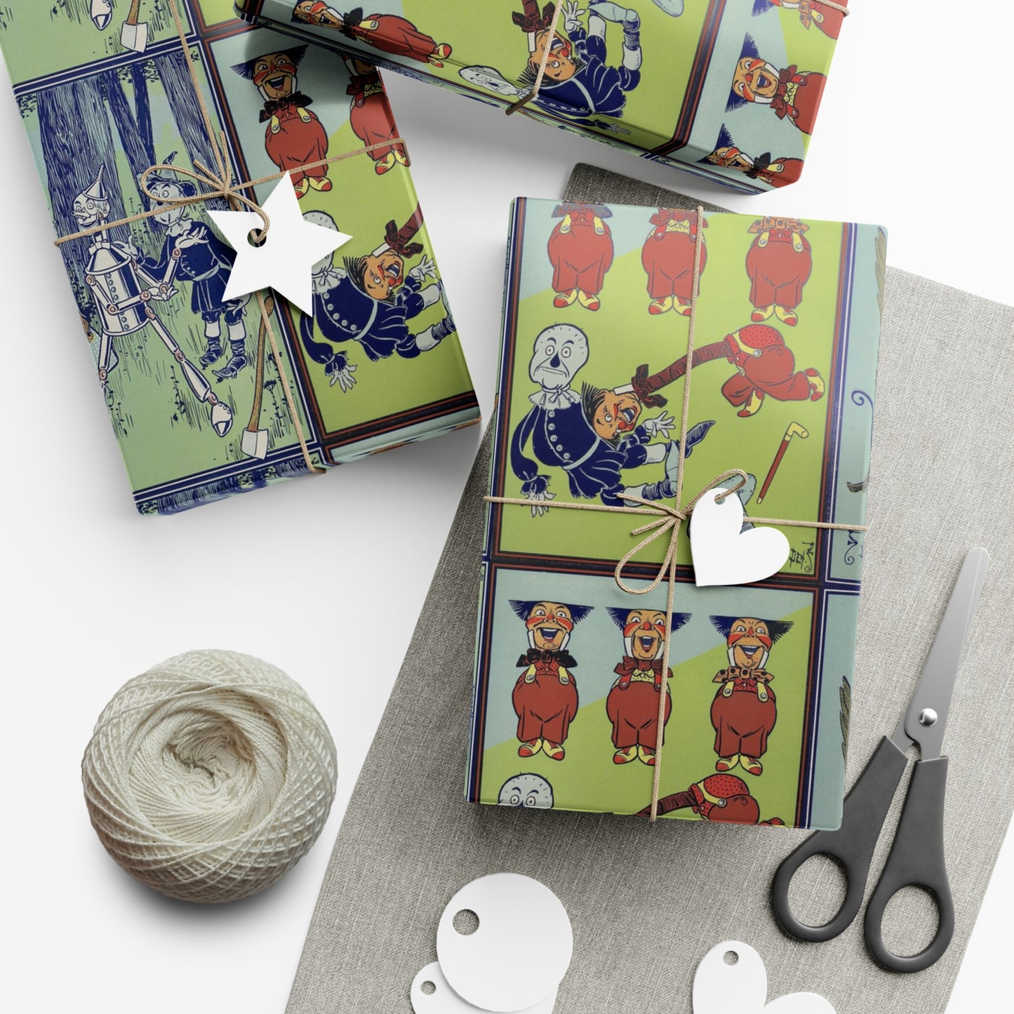 Wizard of Oz Vintage Gift Wrap Papers