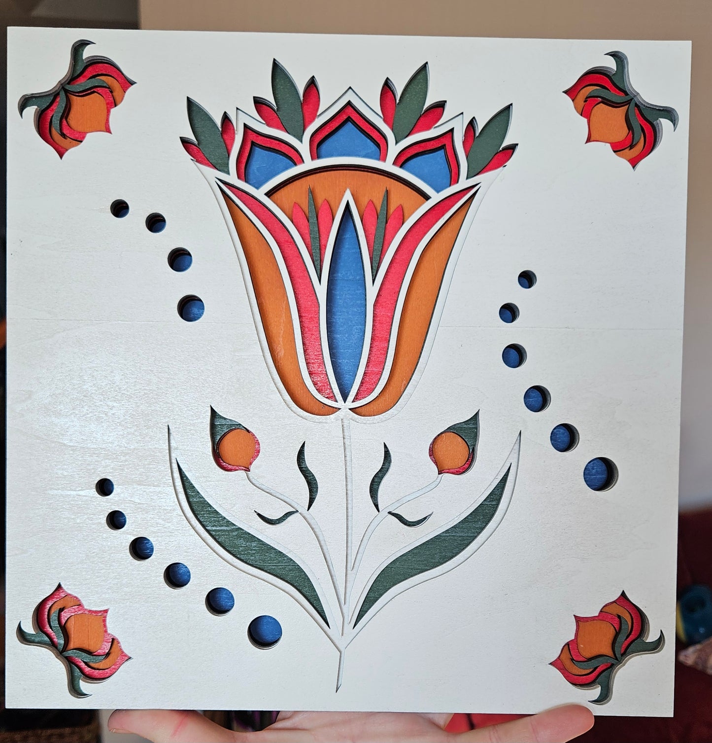 Pennsylvania Dutch Flower Wall Art
