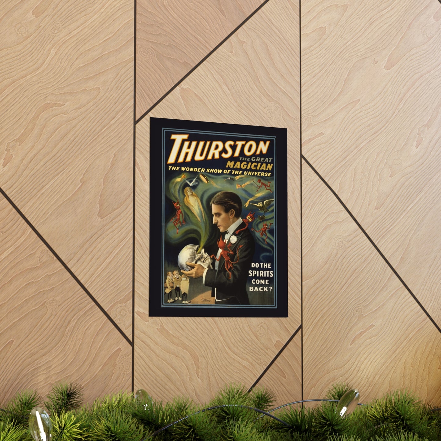 Thurston the Magician Vintage Poster