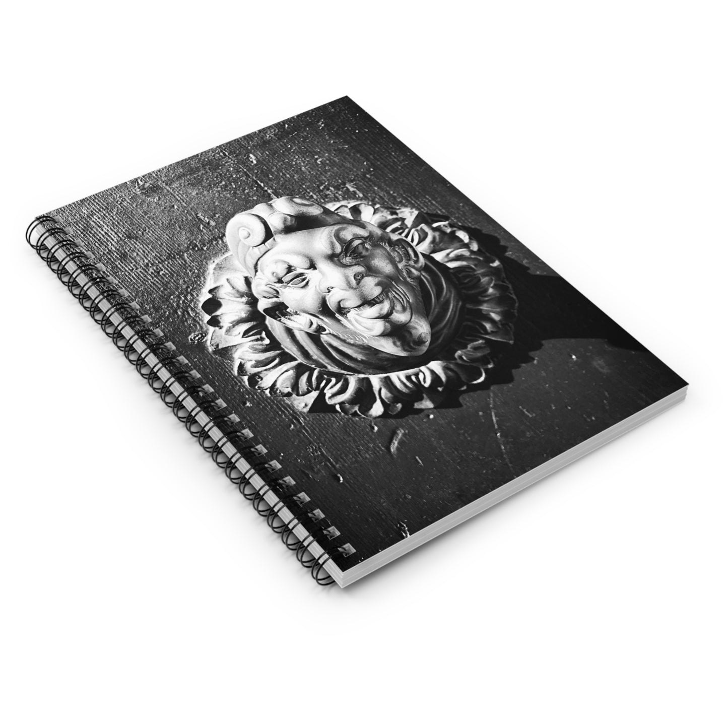 Venetian Door Handle - Spiral Notebook - Ruled Line