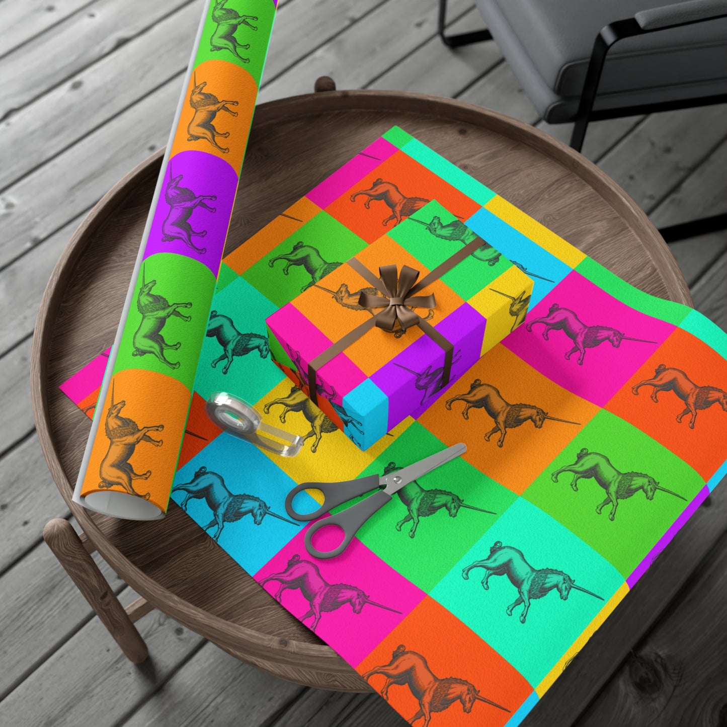 Unicorns - Warhol Style! Gift Wrap Papers