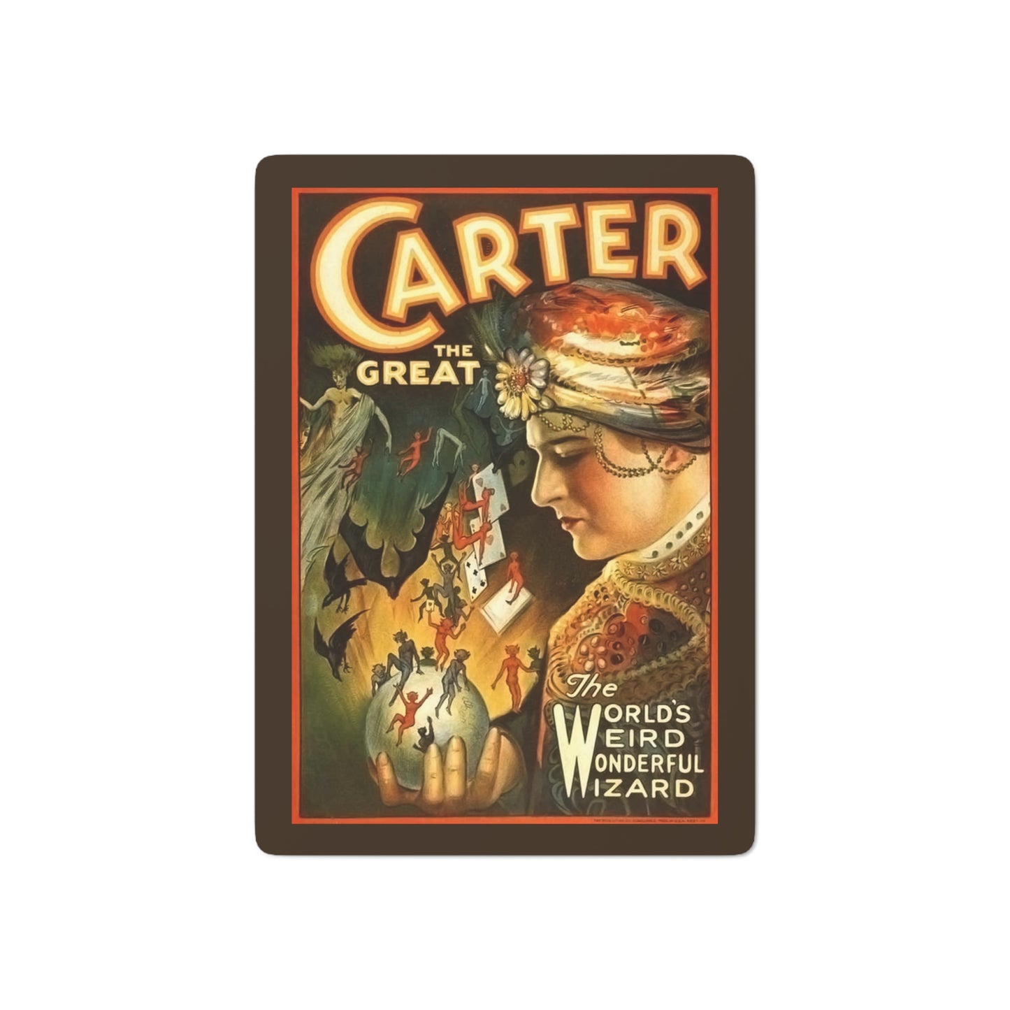 Carter the Great Playing Cards