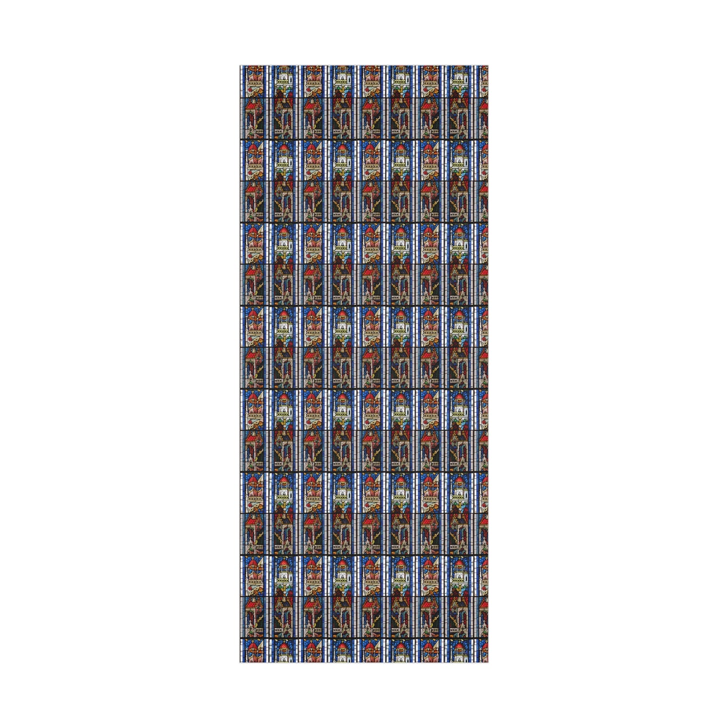 14th Century Austrian Stained Glass Gift Wrap Papers