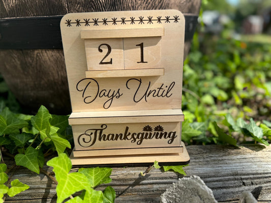 Holiday and Special Event Countdown Calendar