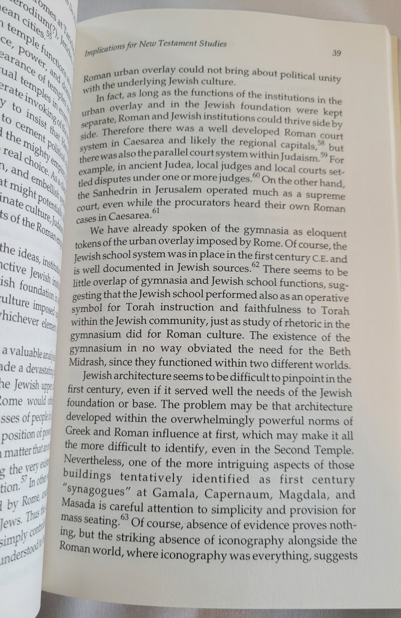 Used book for sale “What Has Archaeology to do with Faith?” edited by James H. Charlesworth and Walter P. Weaver. Page 39