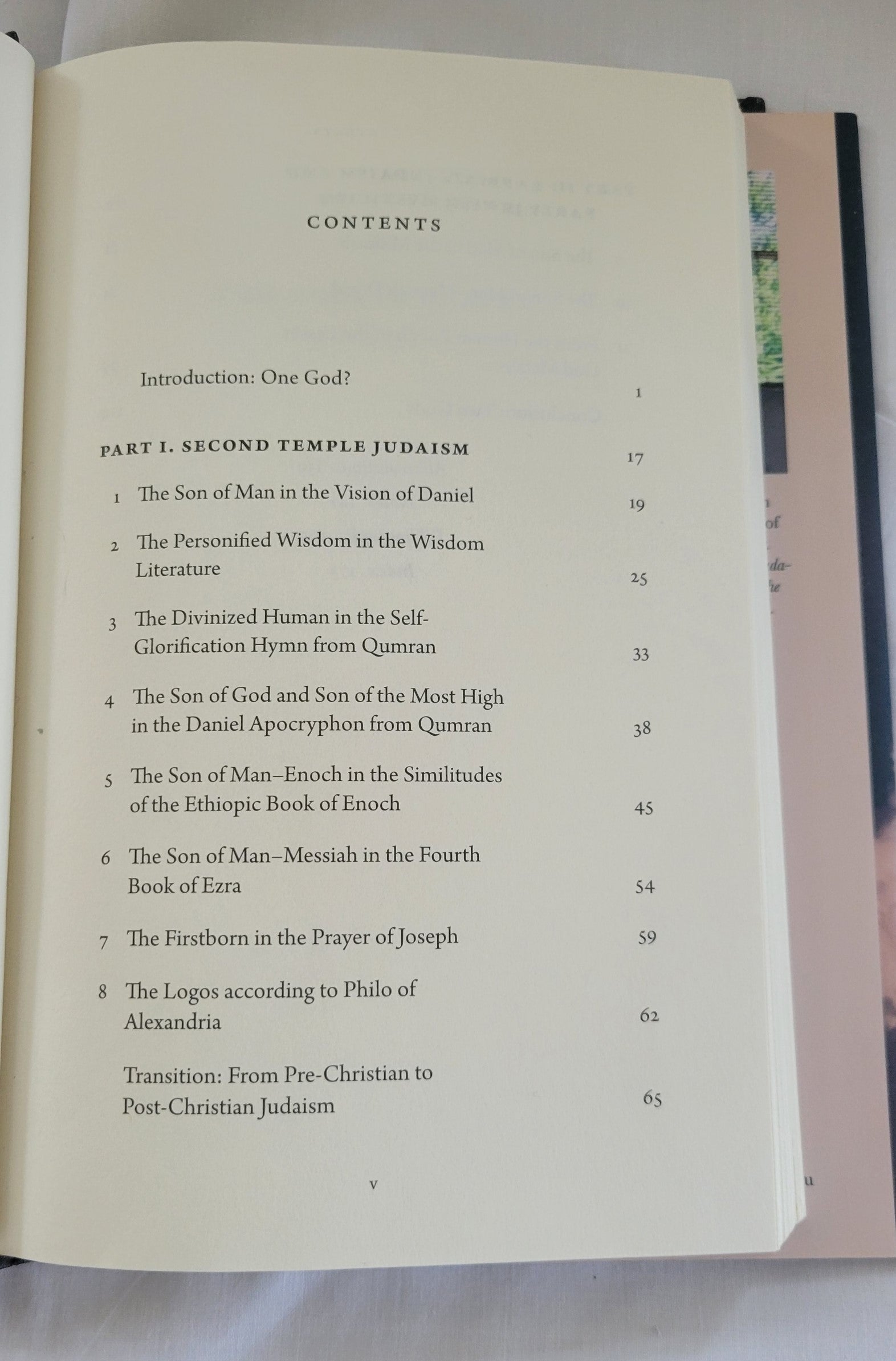 Used book for sale “Two Gods in Heaven: Jewish Concepts of God in Antiquity” written by Peter Schäfer. Table of contents.