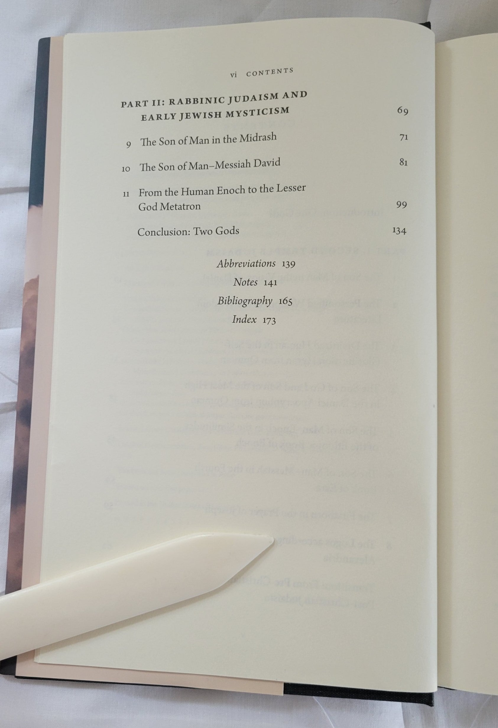 Used book for sale “Two Gods in Heaven: Jewish Concepts of God in Antiquity” written by Peter Schäfer. Table of contents.