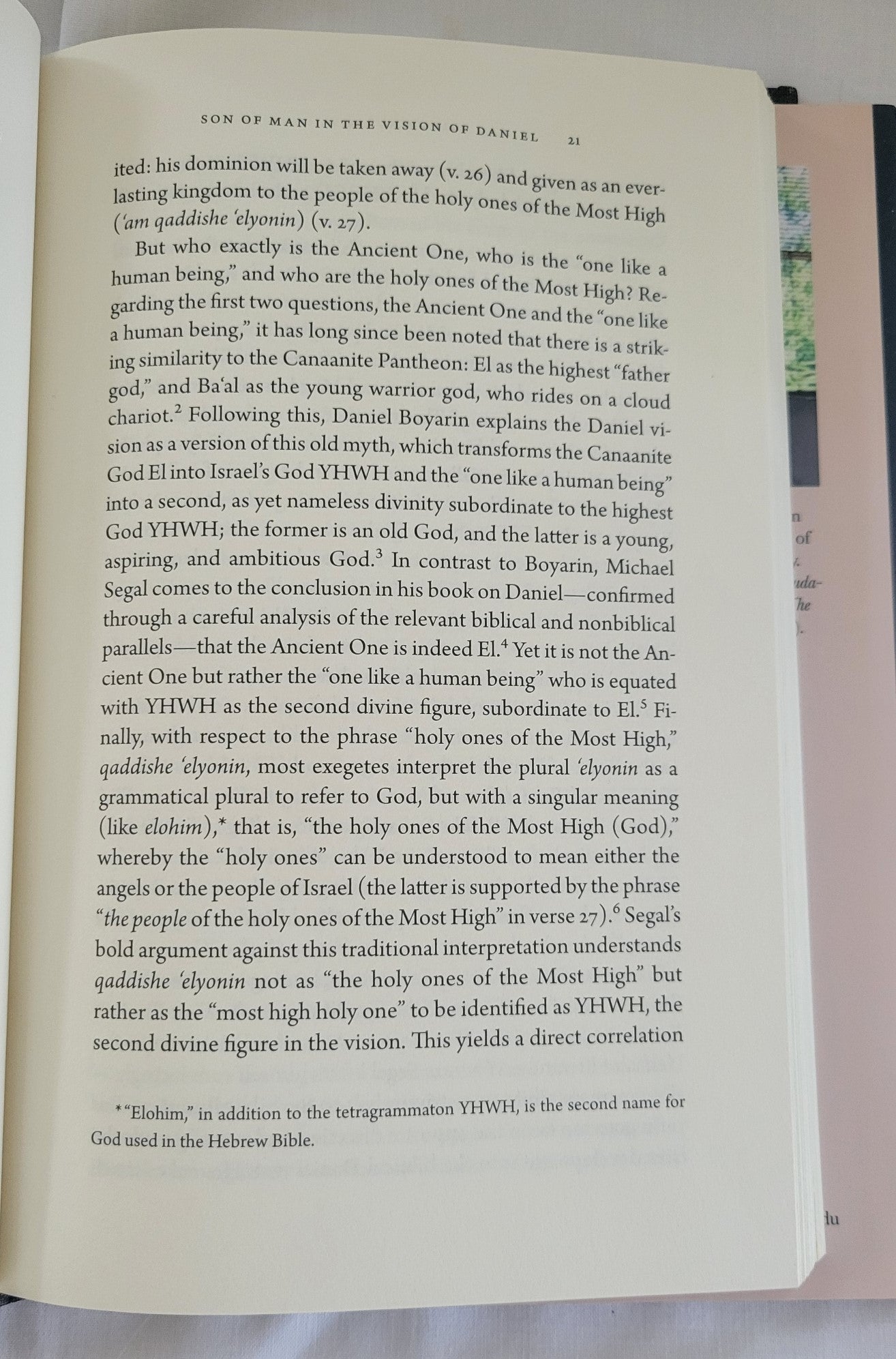 Used book for sale “Two Gods in Heaven: Jewish Concepts of God in Antiquity” written by Peter Schäfer. page 21