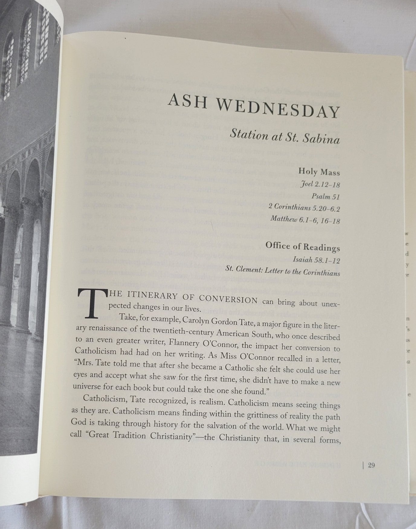 Used book for sale “Roman Pilgrimage: The Station Churches” by George Weigel with Elizabeth Lev and Stephen Weigel.  page 29