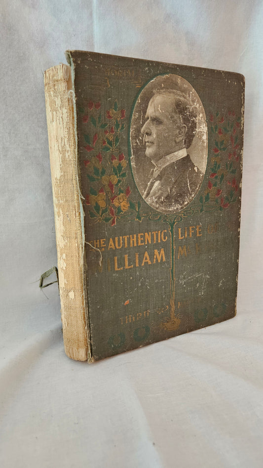 The Authentic Life of William McKinley antique book for sale