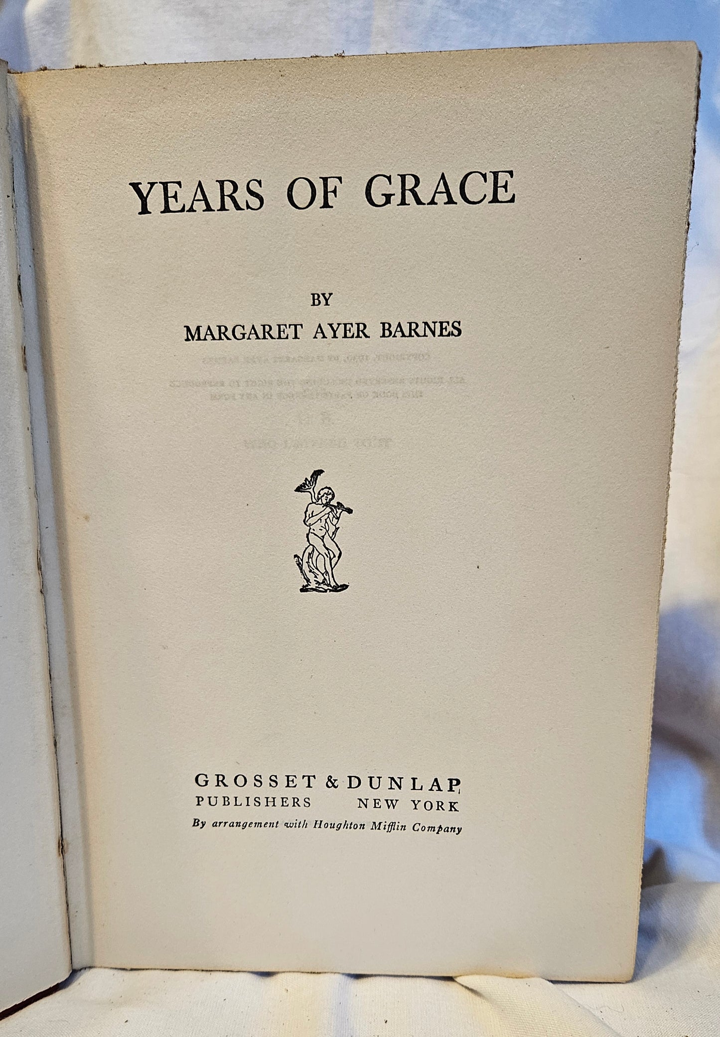 Years of Grace (1930) - Barnes' Pulitzer Prize Winning Novel