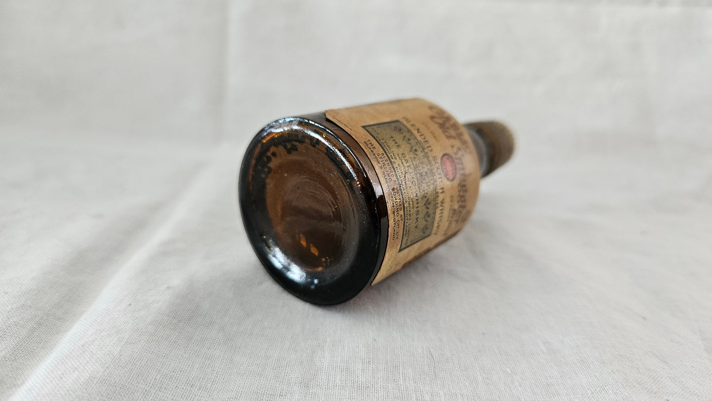 Vintage Gaelic Old Smuggler Brand Scotch Whiskey Bottle