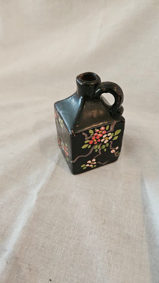 Small Vintage Glazed Square Jug