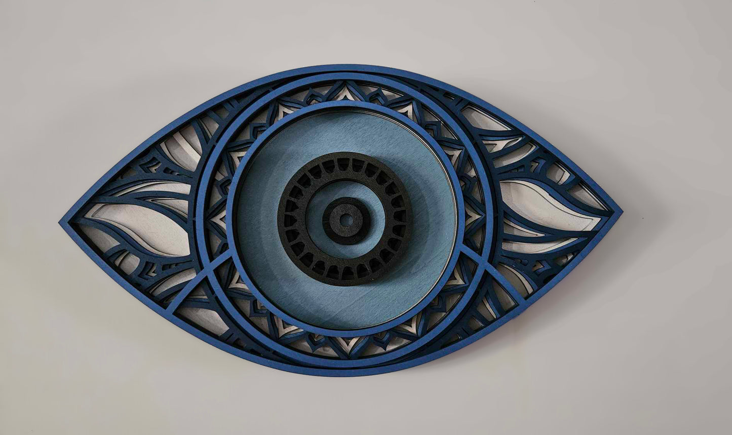 Evil Eye Protection Charm - Beautiful Wall Art
