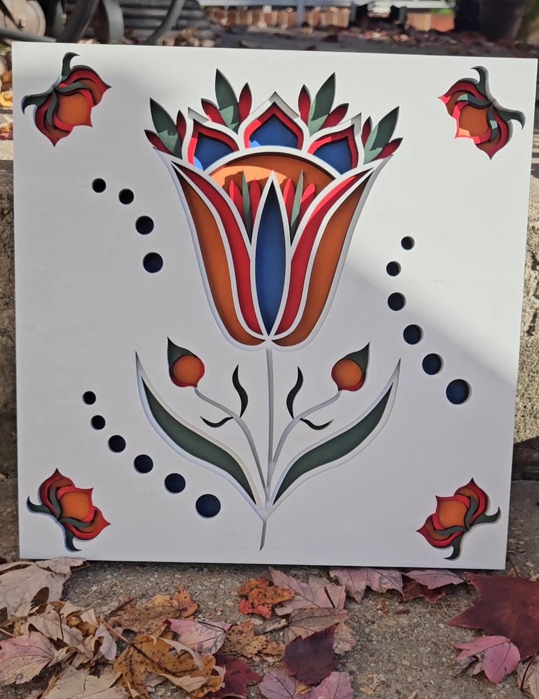 Pennsylvania Dutch Flower Wall Art