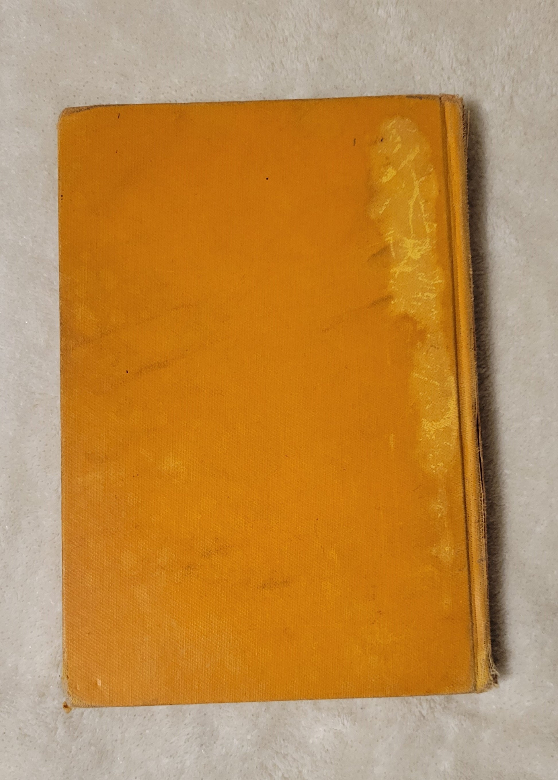 Vintage book for sale from the USSR, “Red Comet: A Tale of Travel in the USSR" written by British author Geoffrey Trease, published by International Publishers, 1937. View of back cover.