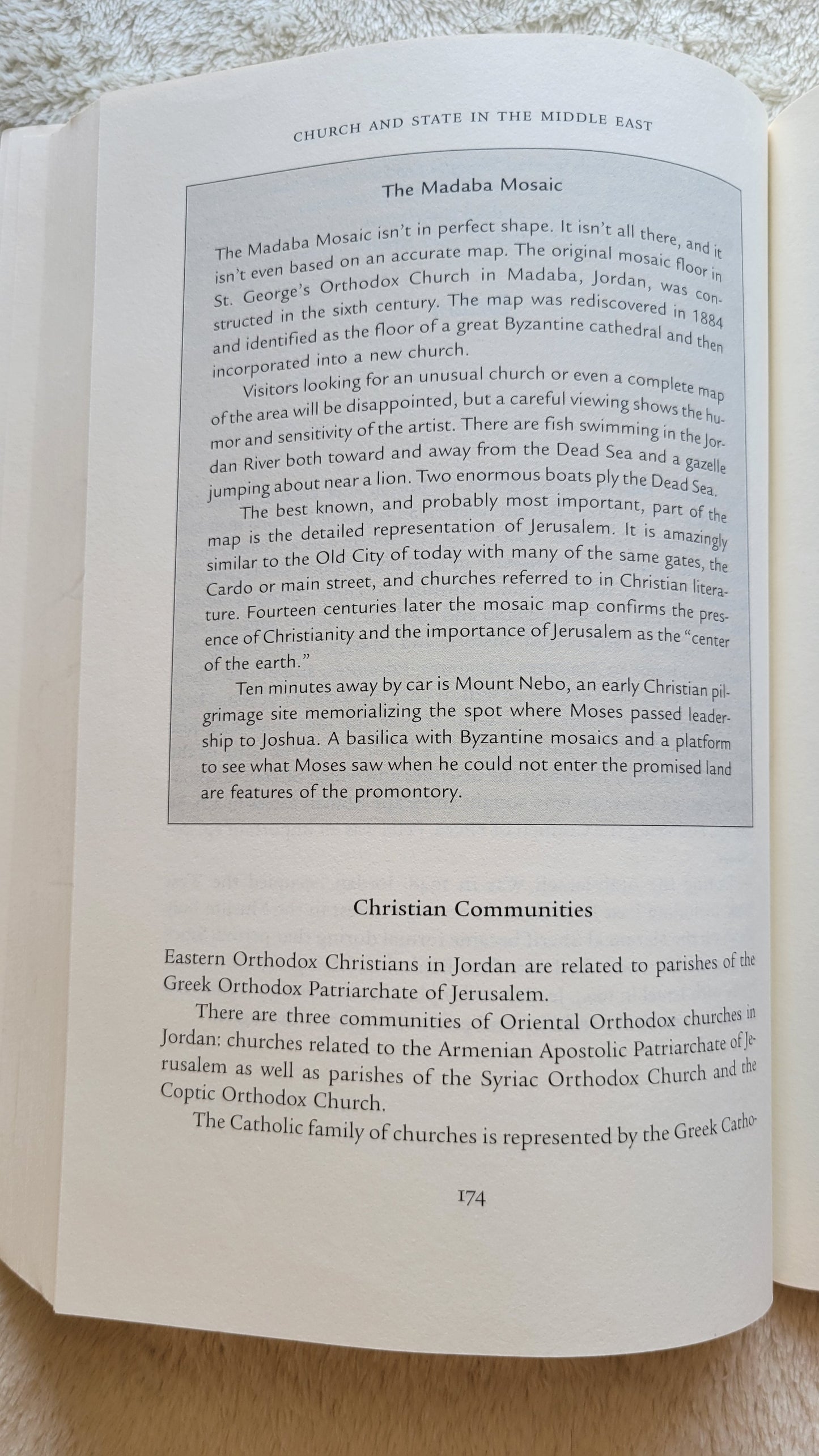 Used book for sale "Who Are the Christians in the Middle East?" Second Edition, by Betty Jane Bailey & J. Martin Bailey, published by Wm. B. Eerdmans Publishing Co. in 2010. Page 174