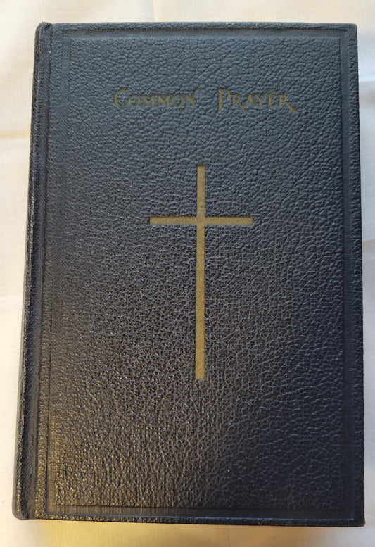  Antique book for sale "The Book of Common Prayer: And Administration of the Sacraments and Other Rites and Ceremonies of the Church: According to the Use of the Protestant Episcopal Church in the United States of America", published by Oxford University Press, 1929. Front cover.
