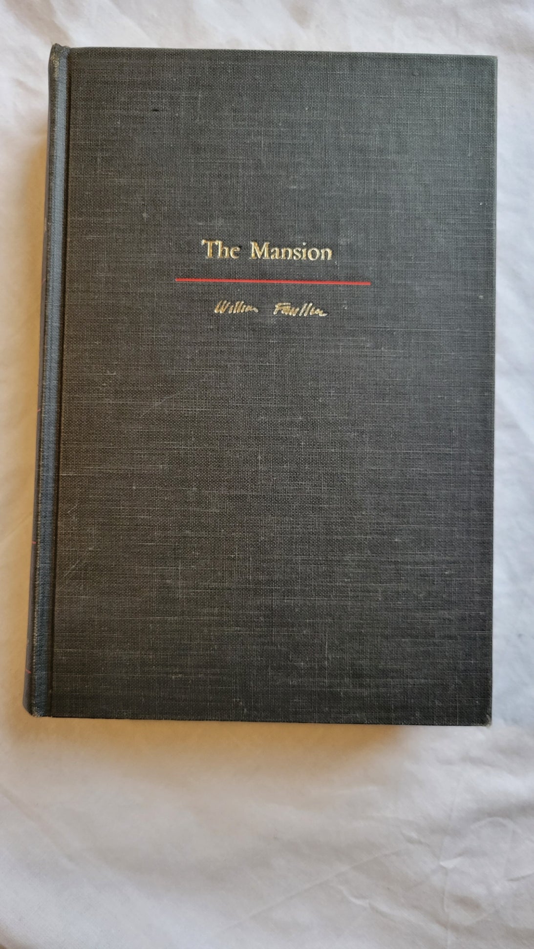 Vintage books for sale The Snopes Trilogy: "The Hamlet", "The Town", and "The Mansion" by William Faulkner, published by Random House, 3rd and 4th printings. The Mansion front cover.