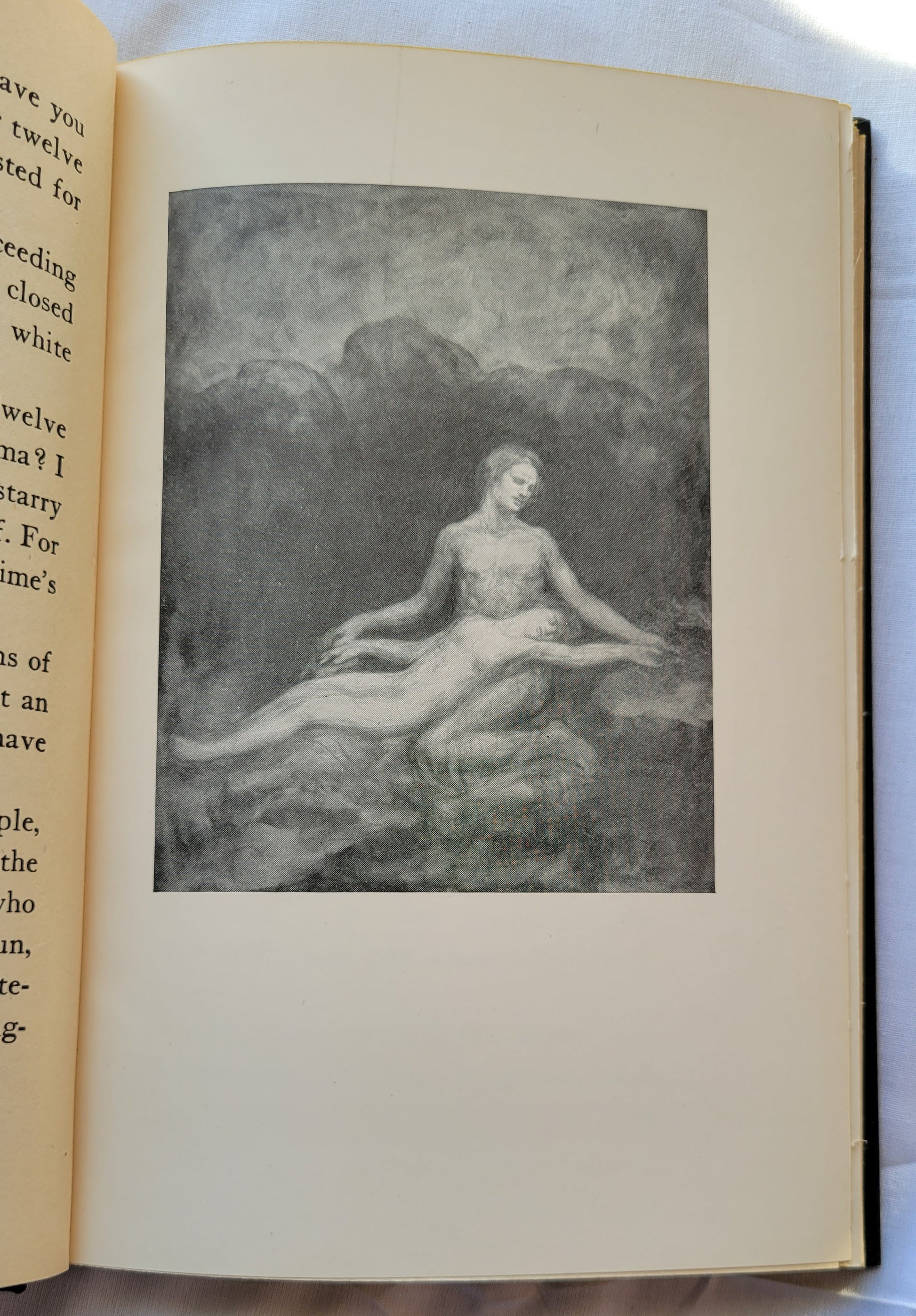 Vintage book for sale “The Garden of the Prophet” by Kahlil Gibran, published by Alfred A. Knoff. Illustration